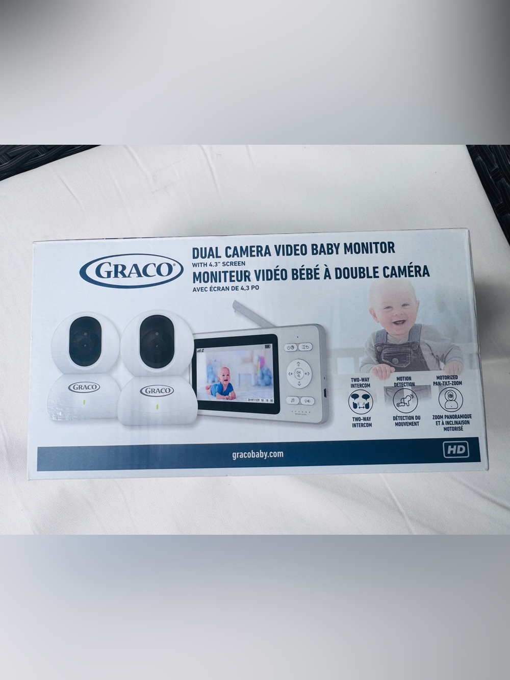 Dual Camera Video Baby Monitor